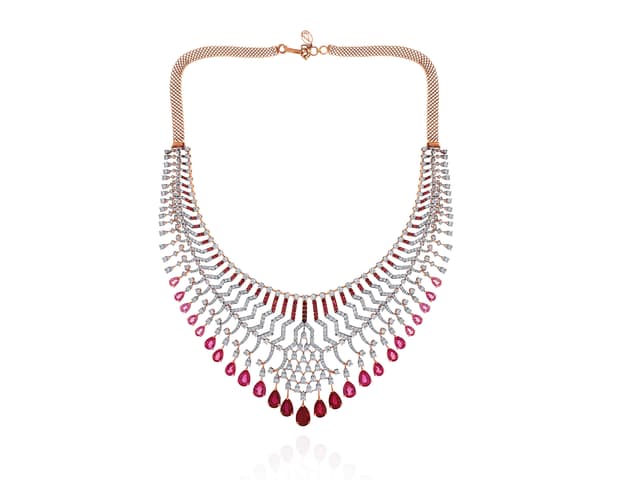 Venetian Rouge Diamond Necklace